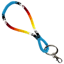 Load image into Gallery viewer, Colourful Wrist Phone or Key Lanyard