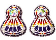 Load image into Gallery viewer, Glam Fan Earrings