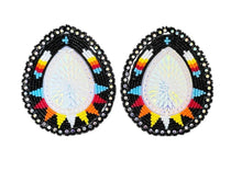 Load image into Gallery viewer, Large Teardrop Glam Earrings