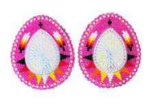 Load image into Gallery viewer, Large Teardrop Glam Earrings