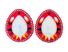 Load image into Gallery viewer, Large Teardrop Glam Earrings