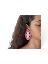 Load image into Gallery viewer, Hand Beaded Glam Earring