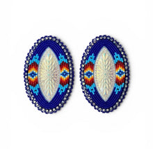 Load image into Gallery viewer, Hand Beaded Glam Earring