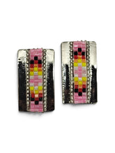 Load image into Gallery viewer, Inlay Beaded Stud Earring