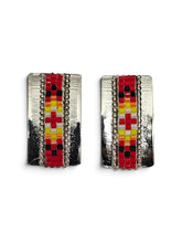 Load image into Gallery viewer, Inlay Beaded Stud Earring