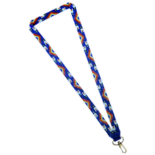 Load image into Gallery viewer, Many Feather Loomed Lanyard