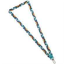 Load image into Gallery viewer, Many Feather Loomed Lanyard
