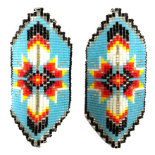 Load image into Gallery viewer, Star & Feathers Earrings