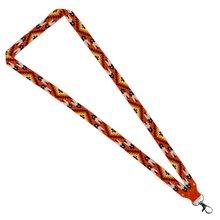Load image into Gallery viewer, Many Feather Loomed Lanyard
