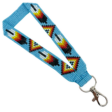Load image into Gallery viewer, Feather Wrist Lanyard

