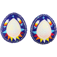 Load image into Gallery viewer, Large Teardrop Glam Earrings
