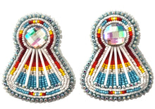 Load image into Gallery viewer, Glam Fan Earrings
