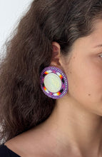 Load image into Gallery viewer, Circle Glam Earring
