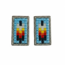Load image into Gallery viewer, Inlay Beaded Stud

