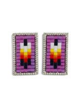 Load image into Gallery viewer, Inlay Beaded Stud

