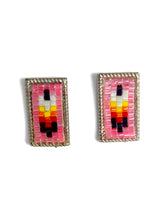 Load image into Gallery viewer, Inlay Beaded Stud
