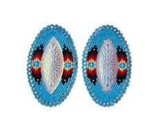 Load image into Gallery viewer, Hand Beaded Glam Earring
