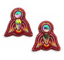 Load image into Gallery viewer, Tulip Glam Earrings
