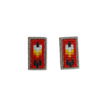 Load image into Gallery viewer, Inlay Beaded Stud
