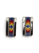 Load image into Gallery viewer, Inlay Beaded Stud Earring
