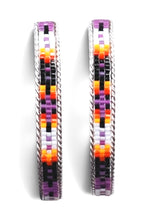 Load image into Gallery viewer, Inlay Hoop Earrings
