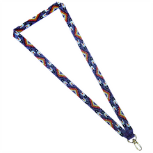 Load image into Gallery viewer, Many Feather Loomed Lanyard
