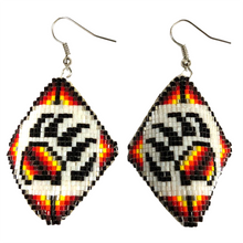 Load image into Gallery viewer, Bear Paw Earrings

