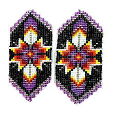 Load image into Gallery viewer, Star &amp; Feathers Earrings
