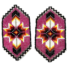 Load image into Gallery viewer, Star &amp; Feathers Earrings
