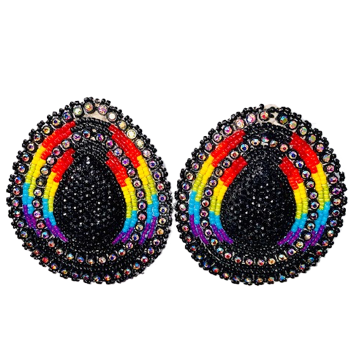 Teardrop Glam Earrings